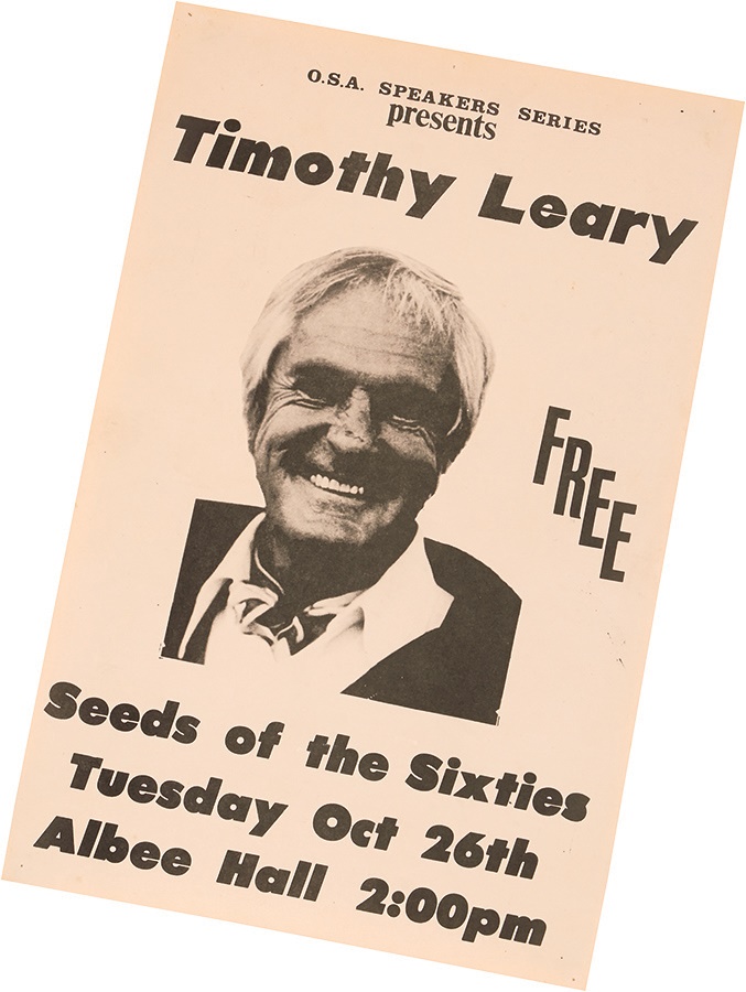 - 1976 Timothy Leary on LSD Poster