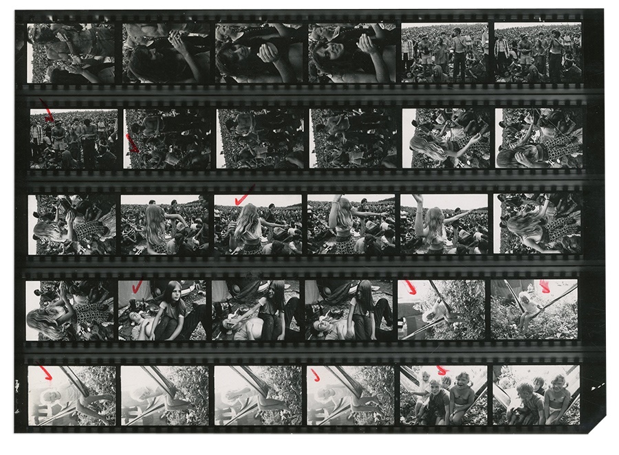 - 1969 Woodstock Contact Sheets (10)