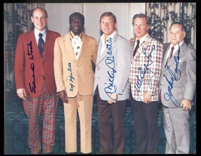 1974 Hall of Fame Inductees Signed Photograph