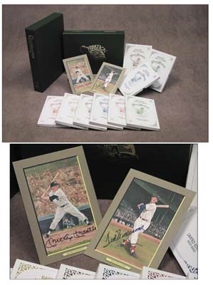 Sports Autographs - Perez-Steele Signed Set Collection (3) Pair of Celebration