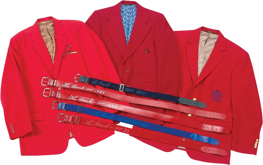 The Lou Brock Collection - Lou Brock Ceremonial Red Blazers (3)