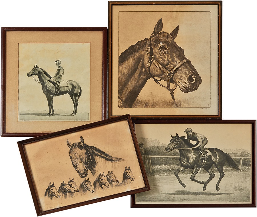 The Seabiscuit Collection of Chris Lowe - Portraits of Seabiscuit (4)