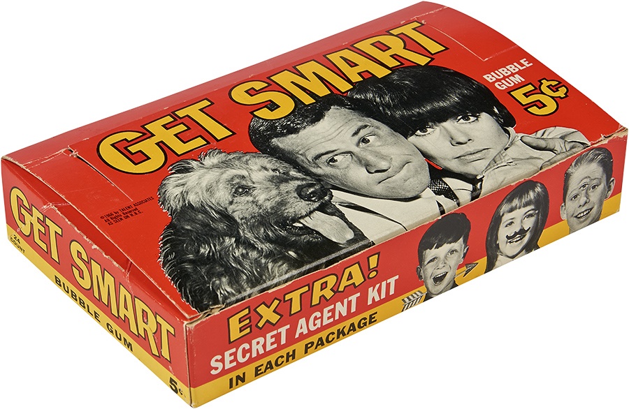- "Get Smart" 1966 Topps 5c. Gum Card Display Box