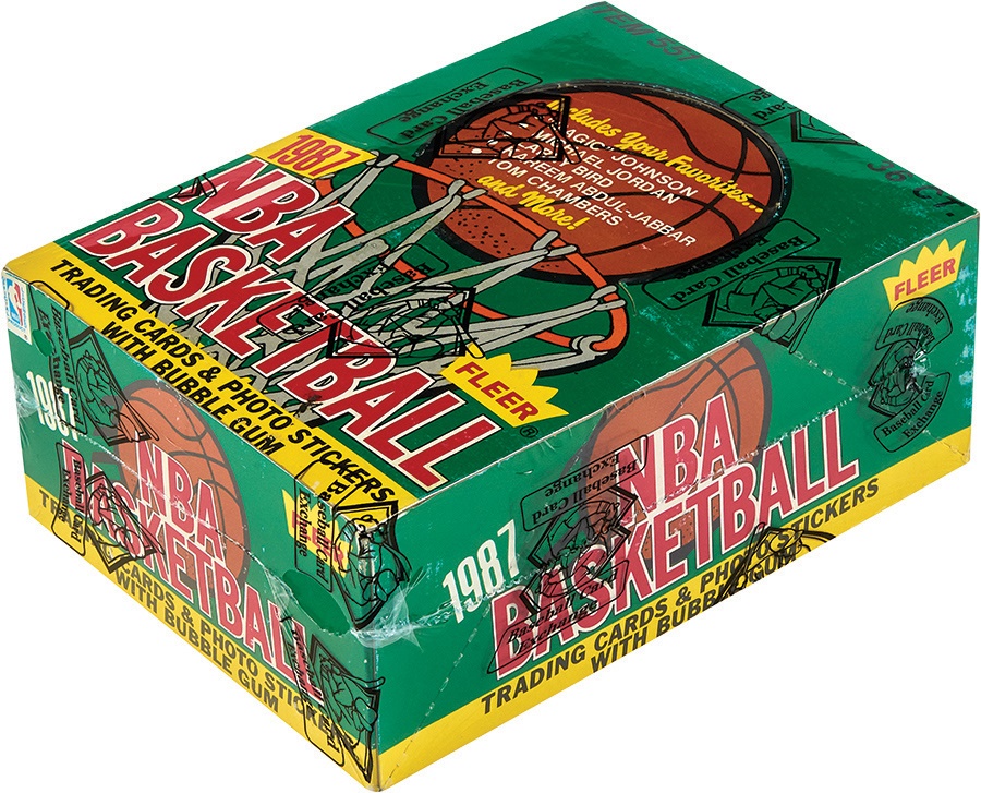 - 1987 Fleer Basketball Unopened Wax Box