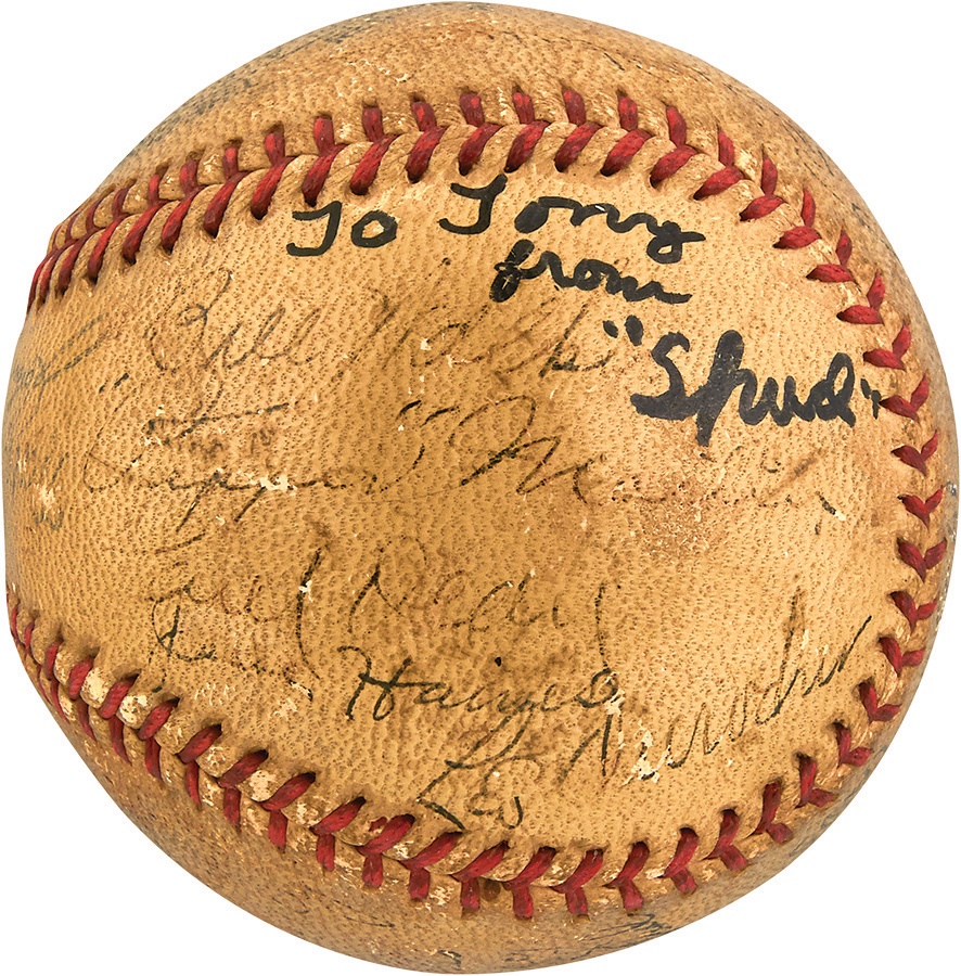 The Joe L Brown Signed Baseball Collection - 1934 World Champion St Louis Cardinals "Gas House Gang" Team Signed Baseball