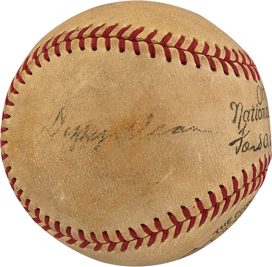 The Joe L Brown Signed Baseball Collection - Branch Rickey, Frank Frisch, & Dizzy Dean "Gas House Gang" Signed Baseball