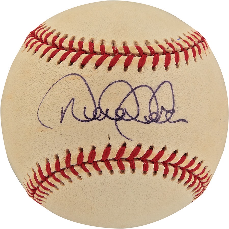 - Derek Jeter Single Signed "Rookie" Baseball