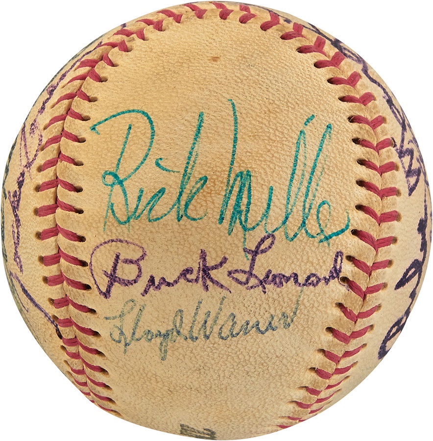 The Joe L Brown Signed Baseball Collection - Negro League HOF Induction Baseball