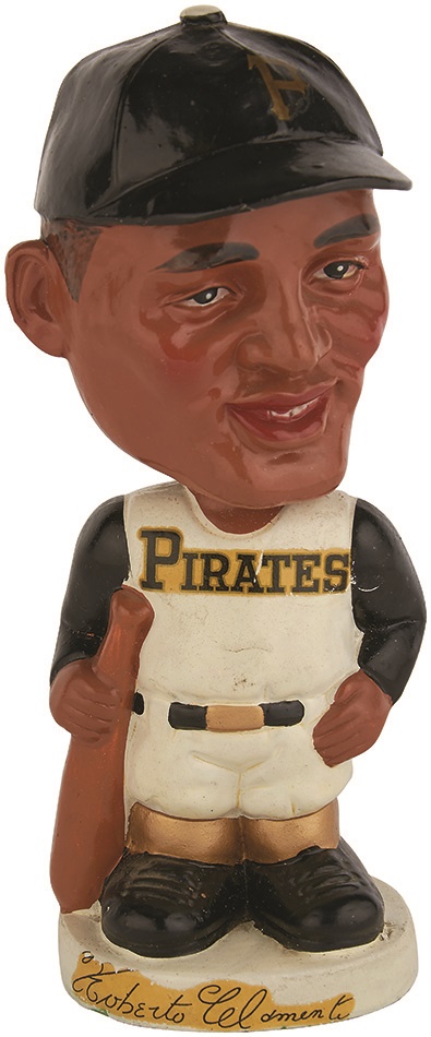 Clemente and Pittsburgh Pirates - Exceptional Roberto Clemente Bobbing Head Doll