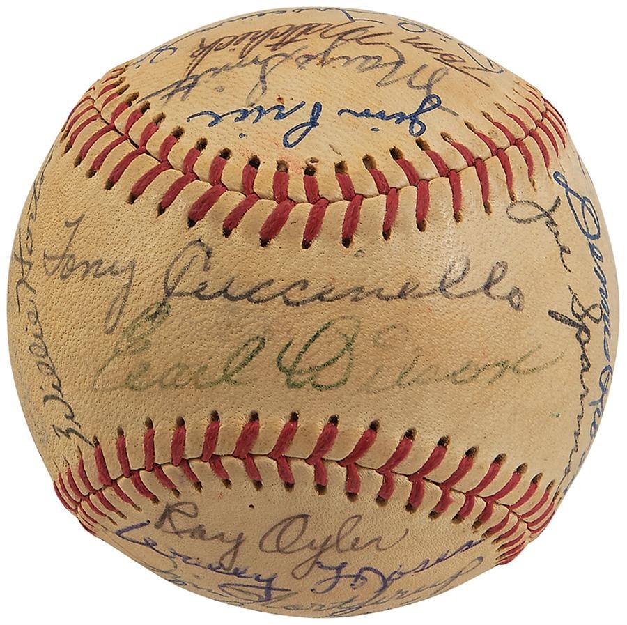 - 1968 Detroit Tigers Team Signed Baseball