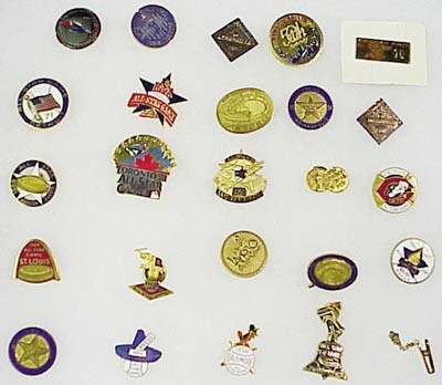Mixed - All-Star Game Press Pin Collection (24)