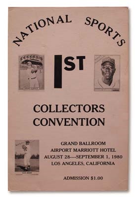 Mixed - 1980 First National Sports Convention Poster