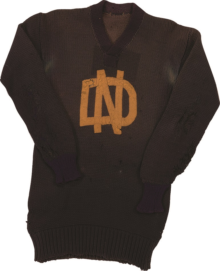 - 1920s Notre Dame Letterman's Sweater