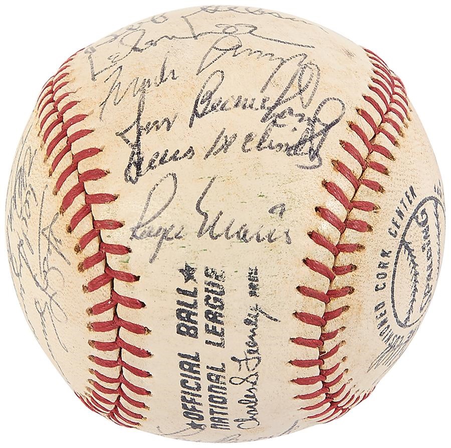 - 1971 St. Louis Cardinals Team Signed Baseball With Roger Maris