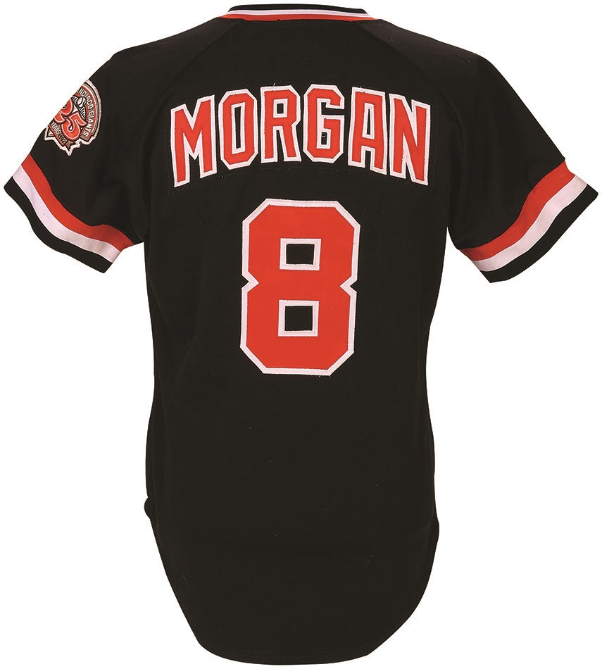 - 1982 Joe Morgan San Francisco Giants Game Worn Jersey