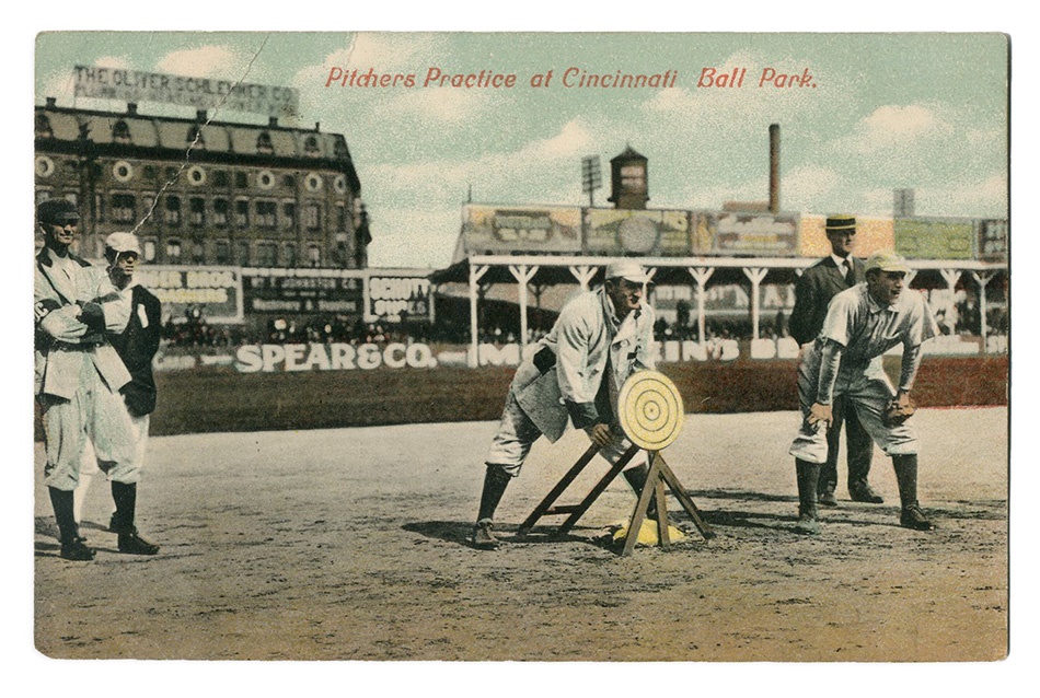 - Honus Wagner Circa 1908 Palace of the Fans Postcard