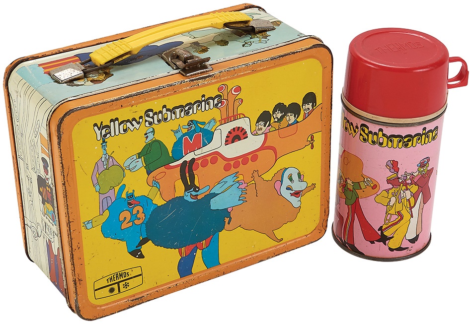 Rock 'N' Roll - Yellow Submarine Lunchbox and Thermos