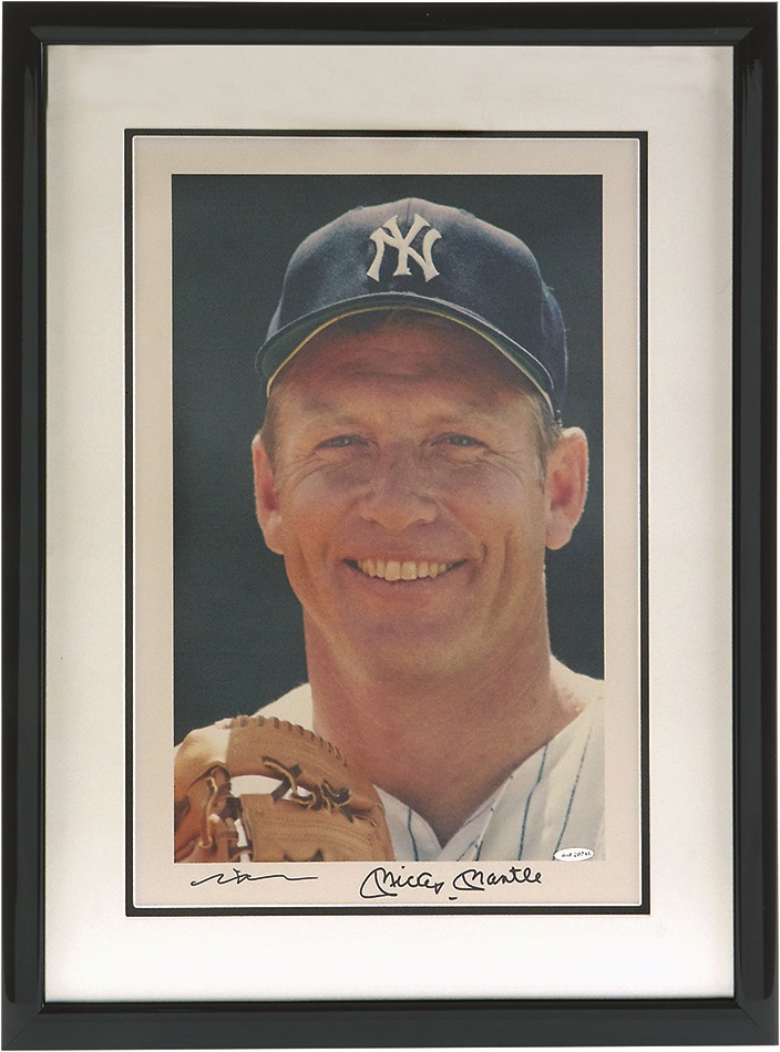 Mickey Mantle UDA Oversized Signed Photo by Neil Leifer (Limited Edition 7/500)