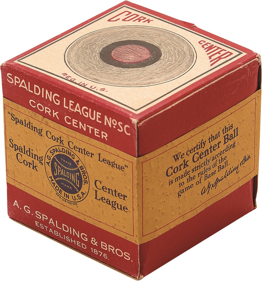 - Early Spalding Baseball Sealed in Box