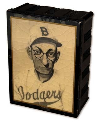 1940's Clyde Sukeforth Cigarette Box