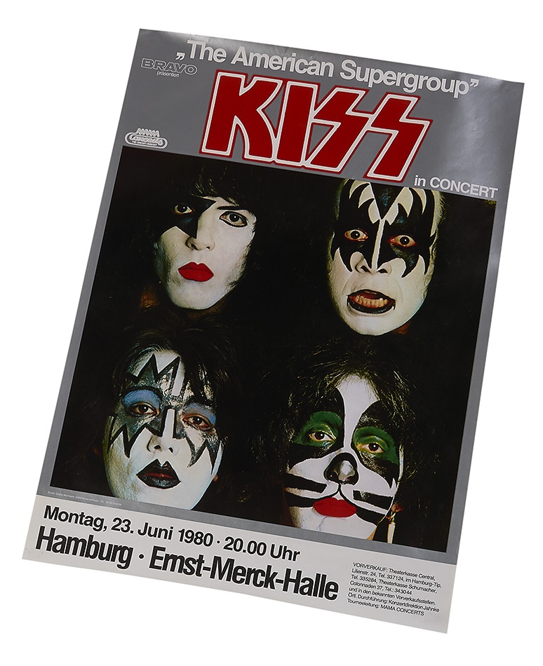 - 1980 Kiss Concert Poster