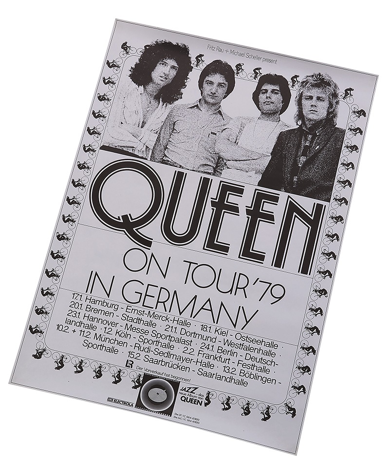 Rock 'N' Roll - 1979 Queen Poster