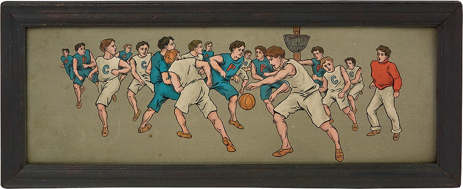 - One of the Earliest Known Basketball Prints