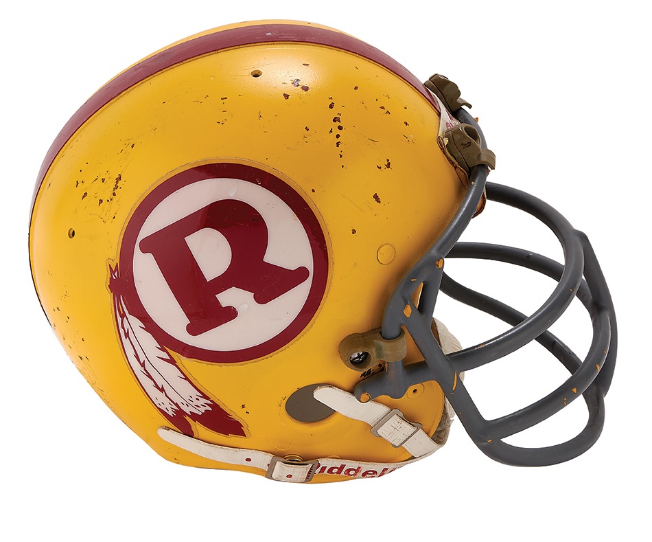 1966-68 Washington Redskins Game Used 'Spear' Helmet