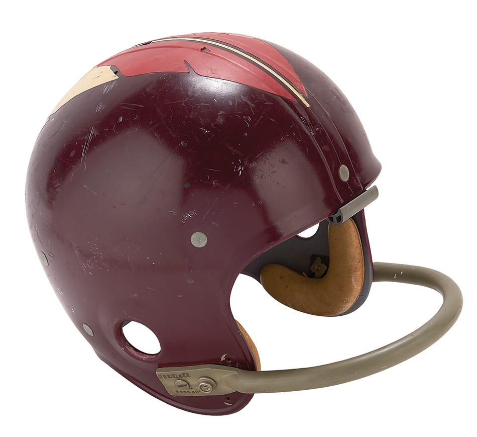 - Early 1960s Washington Redskins "Feather" Helmet