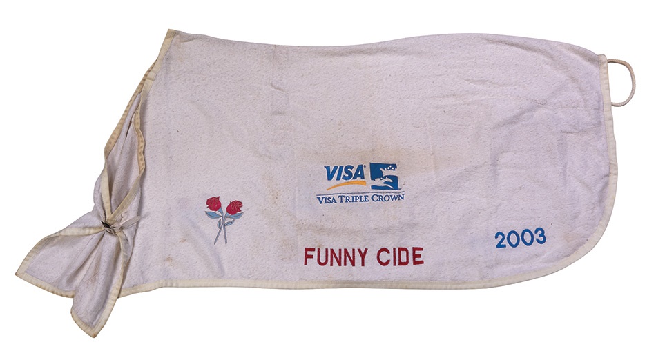 - Funny Cide 2003 Kentucky Derby Winner's Blanket