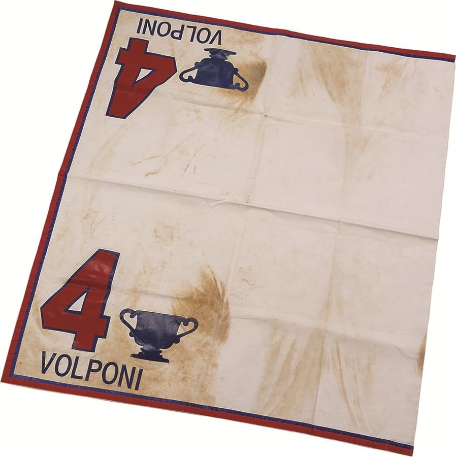 - Volponi Meadowlands Cup Runner-Up Race Worn Saddle Cloth