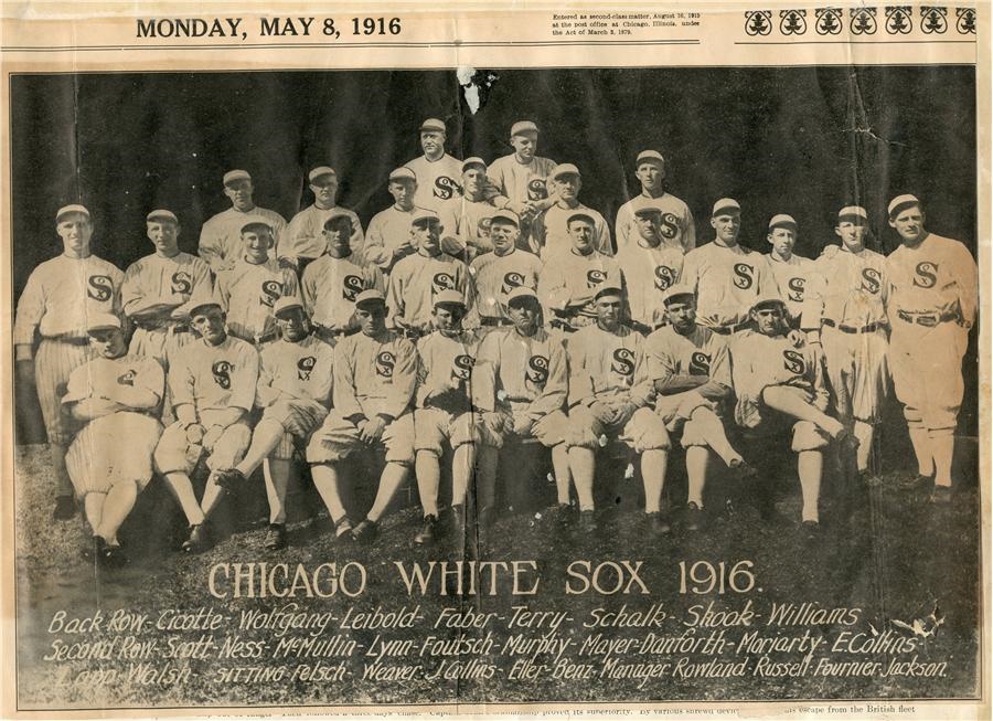 - 1916 Chicago White Sox Poster