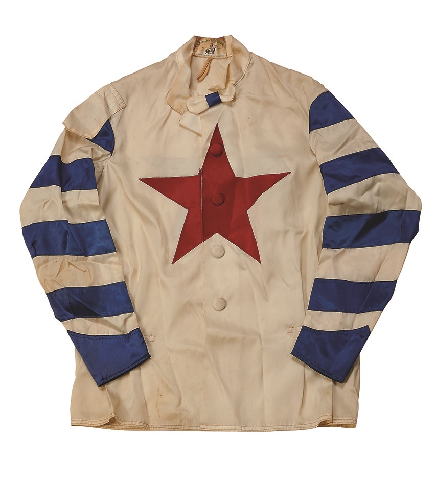 Gorgeous 1930s Jockey Silks by esteemed Stombock Saddlery