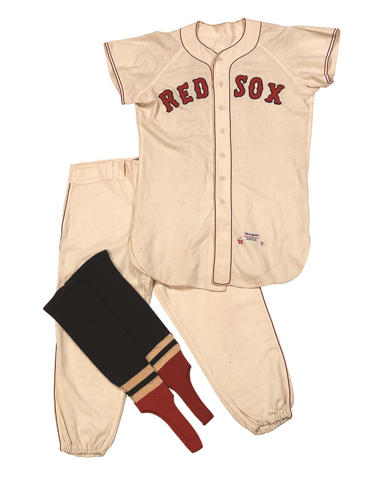 - 1960 Boston Red Sox Complete Uniform-Ted Williams' Swan Song