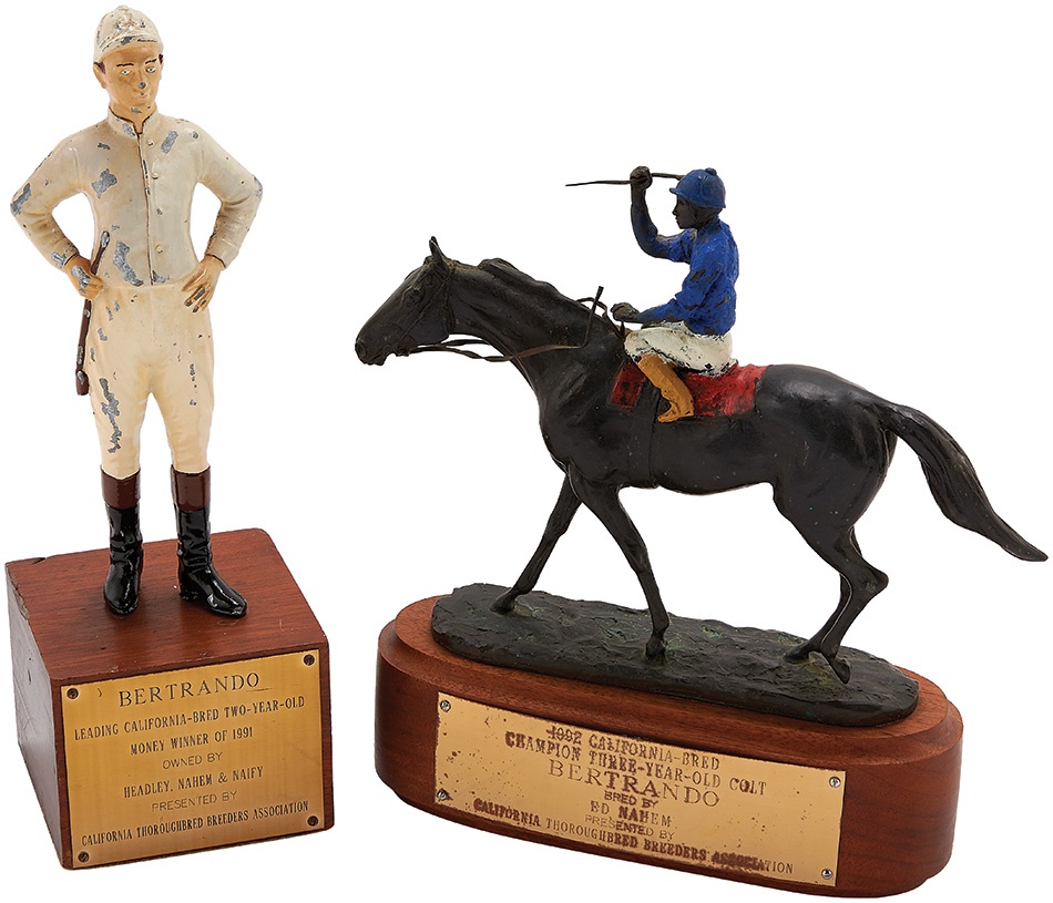 Horse Racing - 1991 and 1992 California Bred Awards for Bertrando