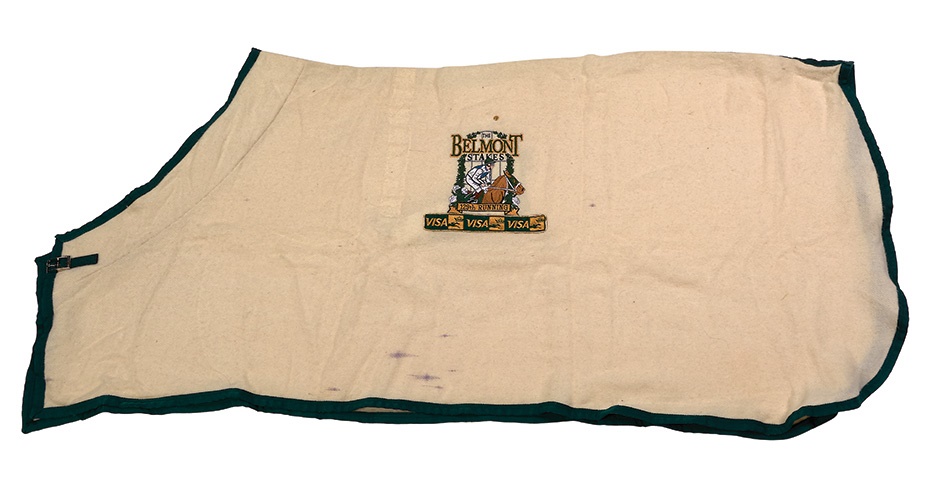Horse Racing - Touch Gold 1997 Belmont Stakes Winner's Blanket