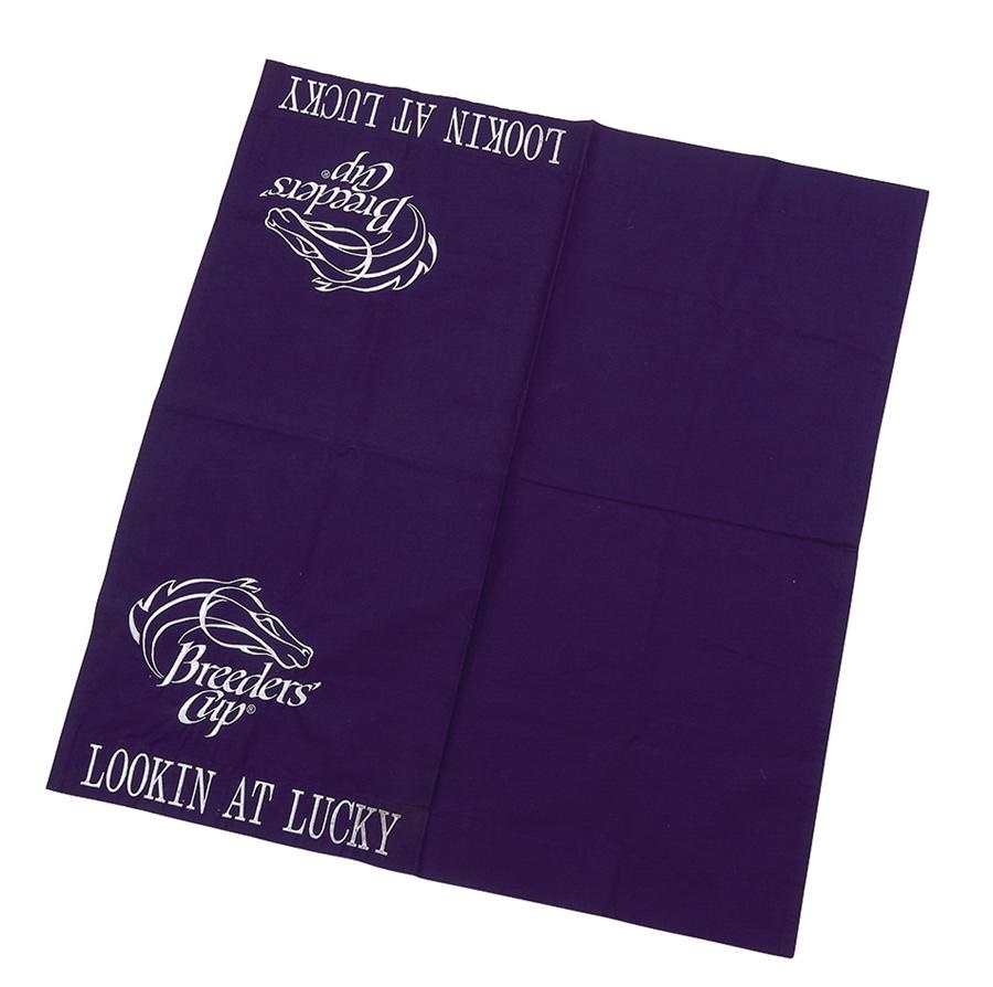 Horse Racing - Lookin at Lucky Breeders Cup Juvenile Exercise Saddle Cloth
