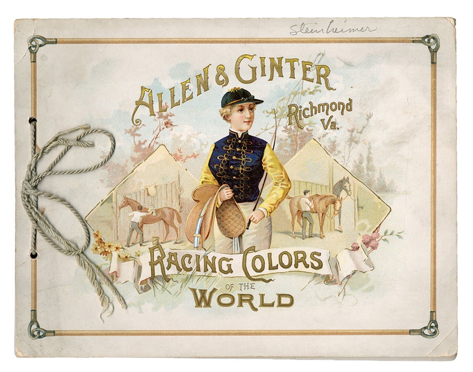 Horse Racing - 1888 Allen & Ginter Racing Colors of the World Tobacco Album