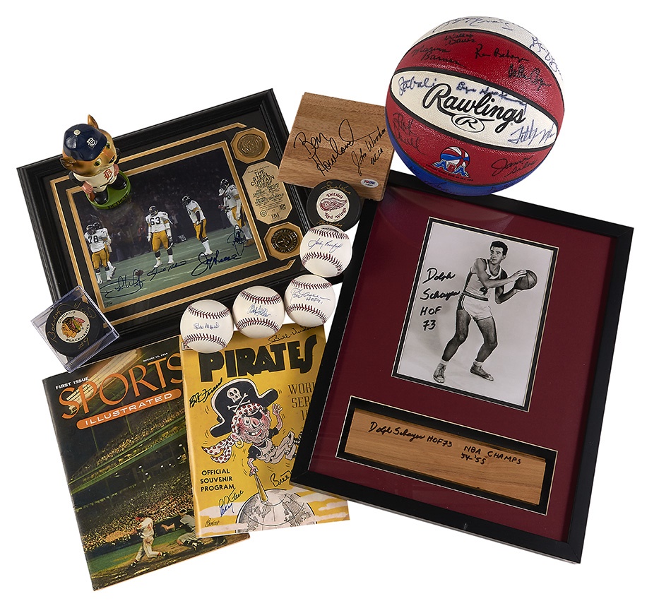 - Multi-Sport Autograph & Memorabilia Collection Including Sandy Koufax, ABA All-Stars & Gordie Howe (40+)