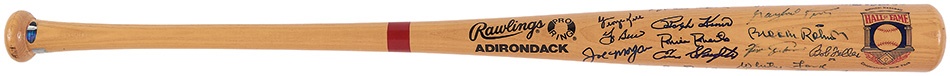 - Hall of Fame Signed Baseball Bat  with 20+ SIgnatures