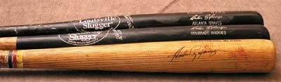 - Andres Galarraga Game Used Bat Collection