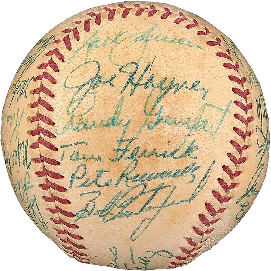 - 1952 Washington Senators Team Signed Baseball