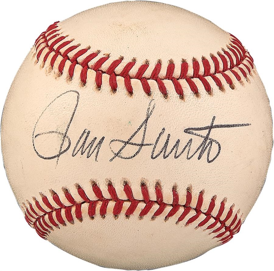 The Joe L Brown Signed Baseball Collection - Ron Santo Single Signed Baseball