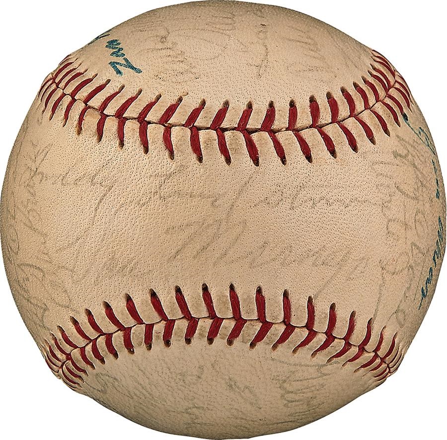 The Joe L Brown Signed Baseball Collection - Hall of Fame Signed Baseball