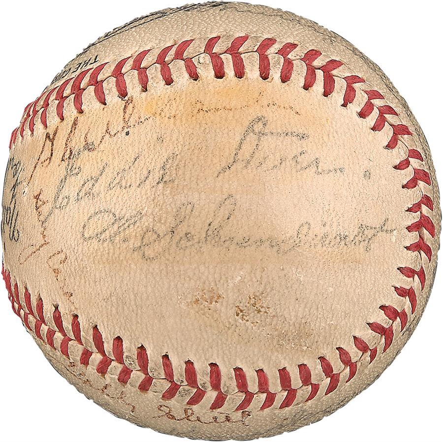 - Grover Cleveland Alexander & Others Signed Baseball