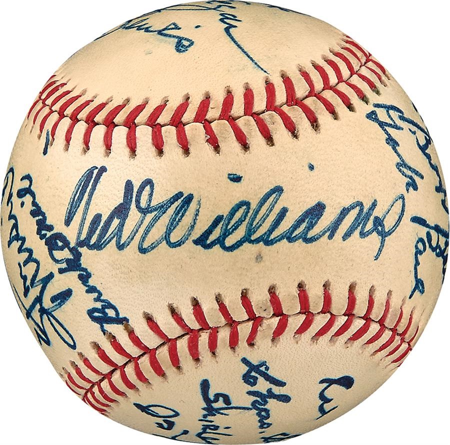 The Joe L Brown Signed Baseball Collection - 1987 HOF Veterans Committee Signed Baseball