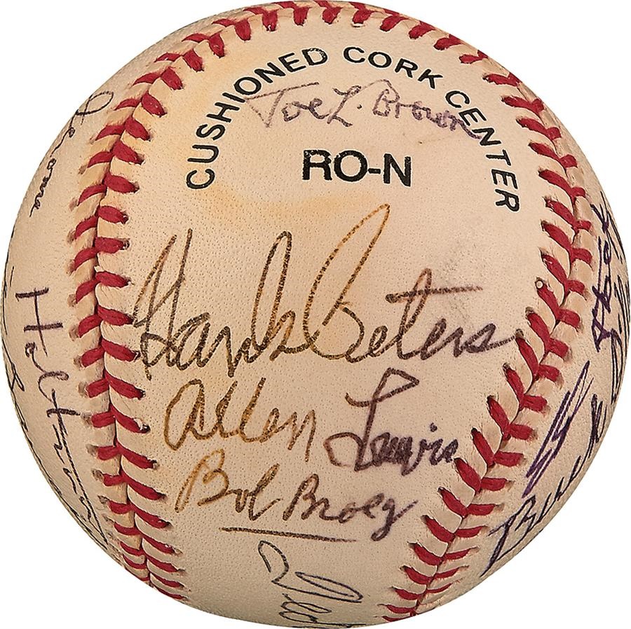 The Joe L Brown Signed Baseball Collection - 1998 Hall of Fame Veteran's Committee Signed Baseball