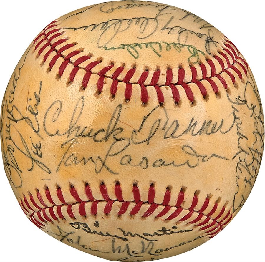 The Joe L Brown Signed Baseball Collection - 1982-83 MLB Managers Signed Baseball