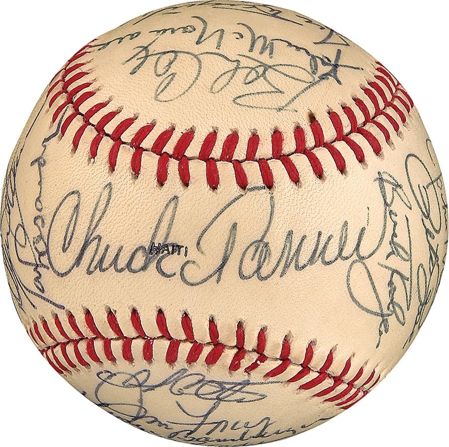 The Joe L Brown Signed Baseball Collection - 1985 MLB Managers Signed Baseball