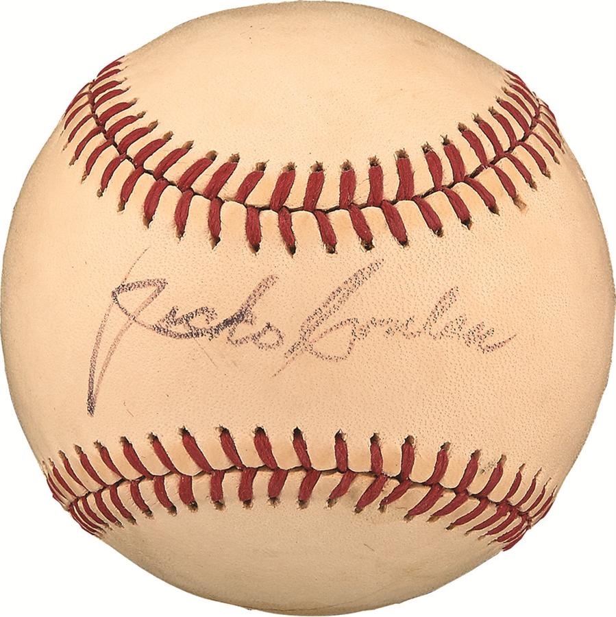 The Joe L Brown Signed Baseball Collection - Jocko Conlan Single Signed Baseball